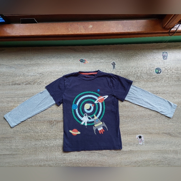Mini Boden space tee 9-10 years - Picture 5 of 15